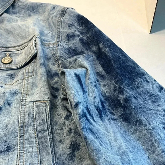 EST 1948 Denim Blue Wash short Jacket size XL - Picture 11 of 17